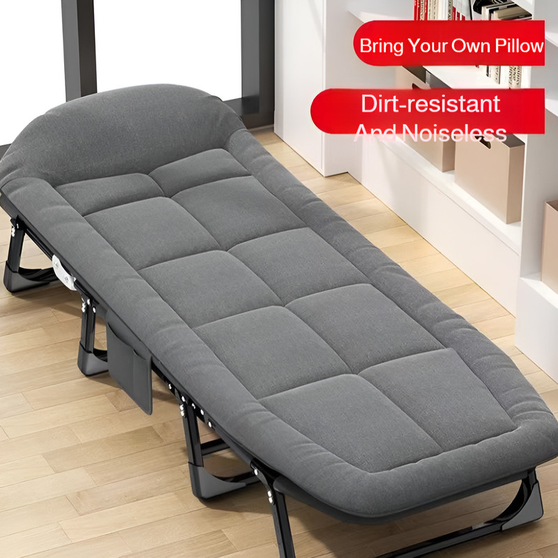 Camping Cot Foldable - Lit de repos pliant portable, sans