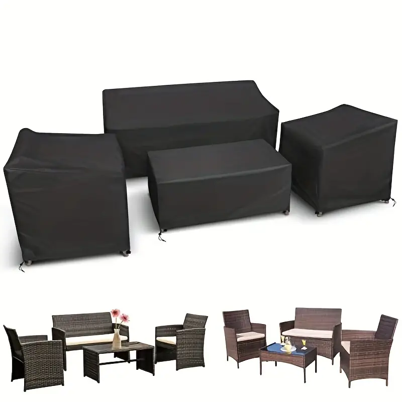 Outdoor Furniture Deals - 4 pièces/ensemble housses de meubles de
