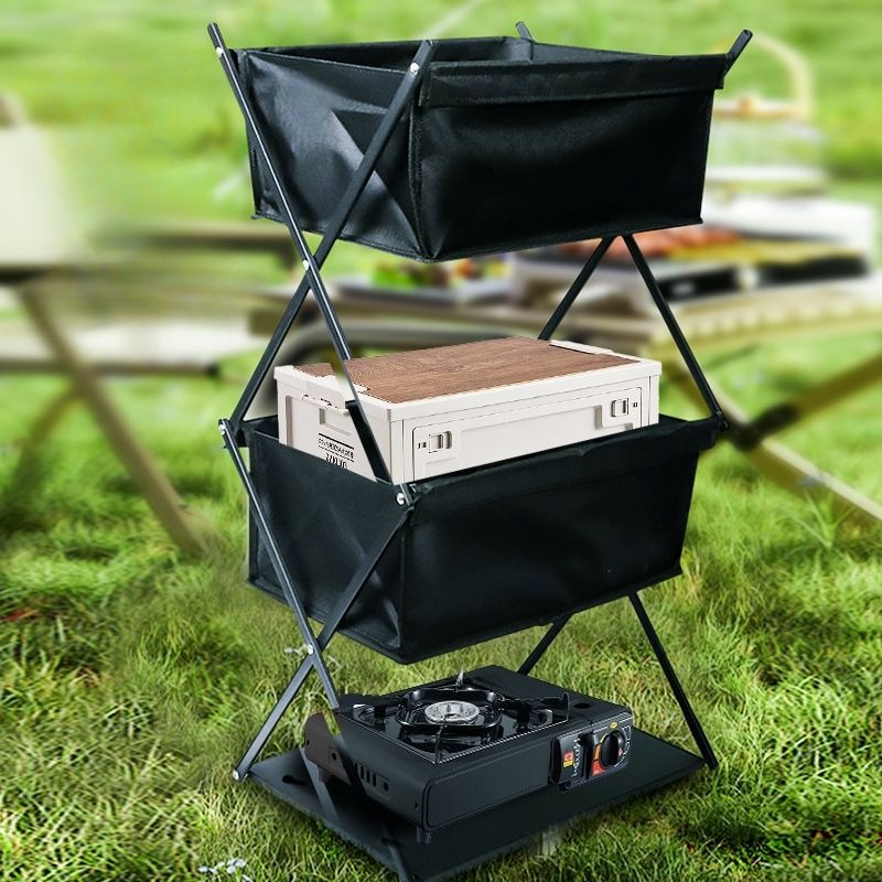 Outdoor Furniture Arhaus - Support de rangement extérieur en alliage