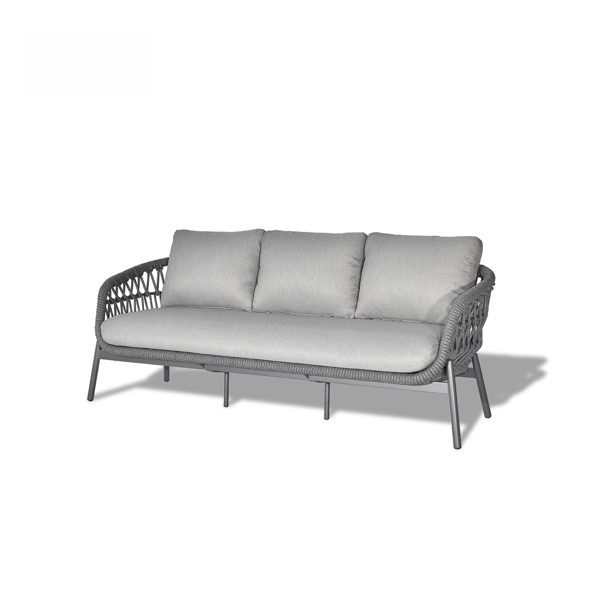 Outdoor Furniture Rope - Ensemble de Patio en aluminium de