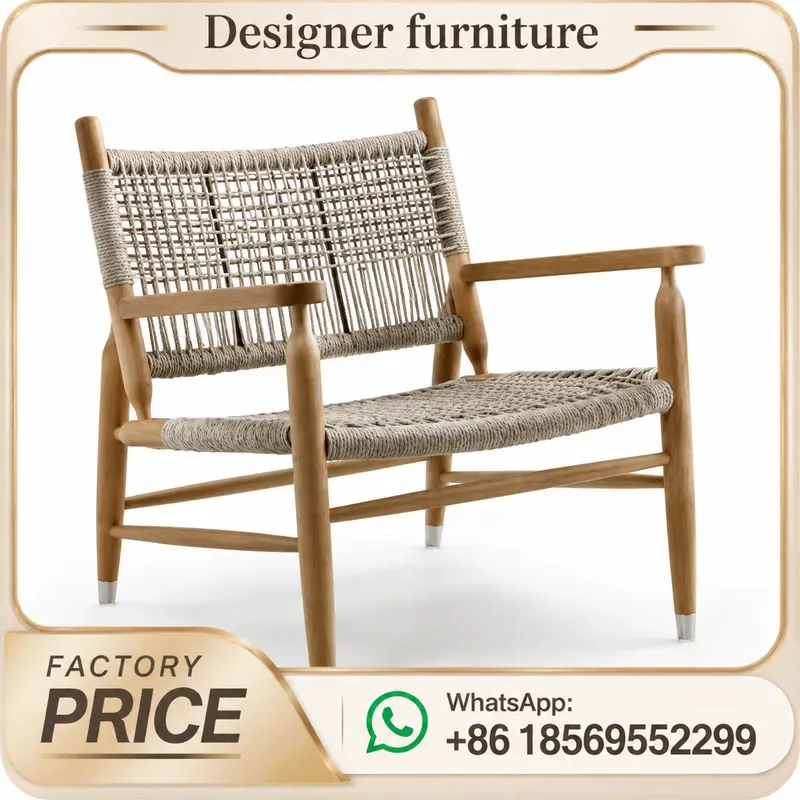 Outdoor Furniture Rope - Ensemble de canapés d'extérieur en rotin