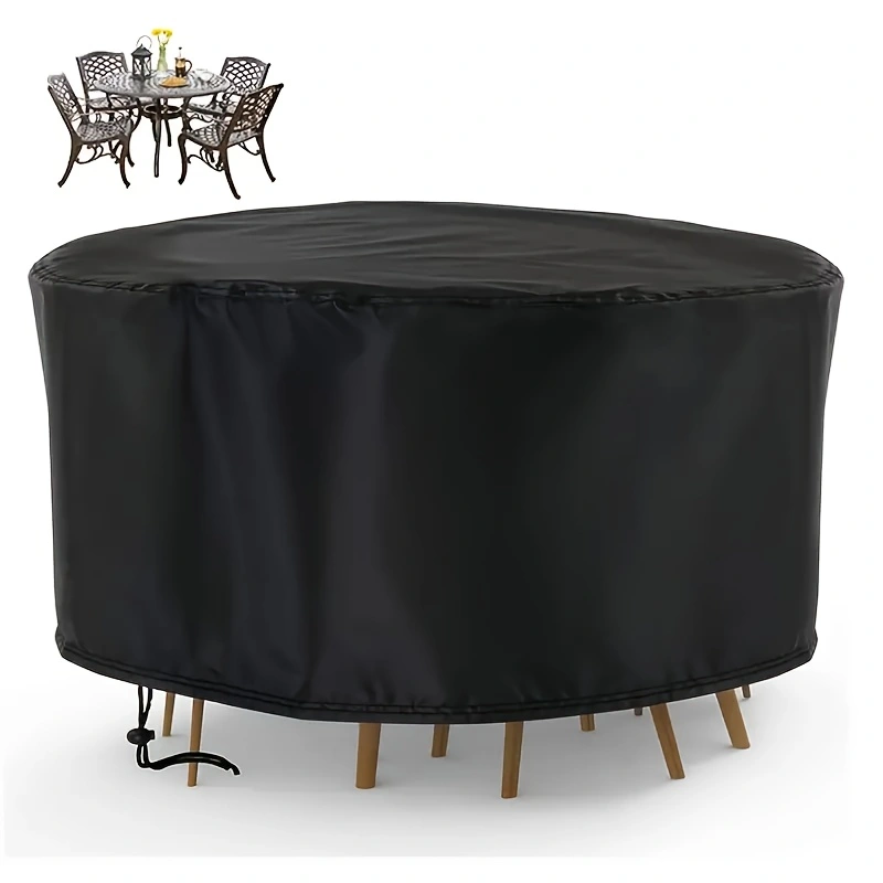 Outdoor Furniture Deals - Housse de protection ronde imperméable pour