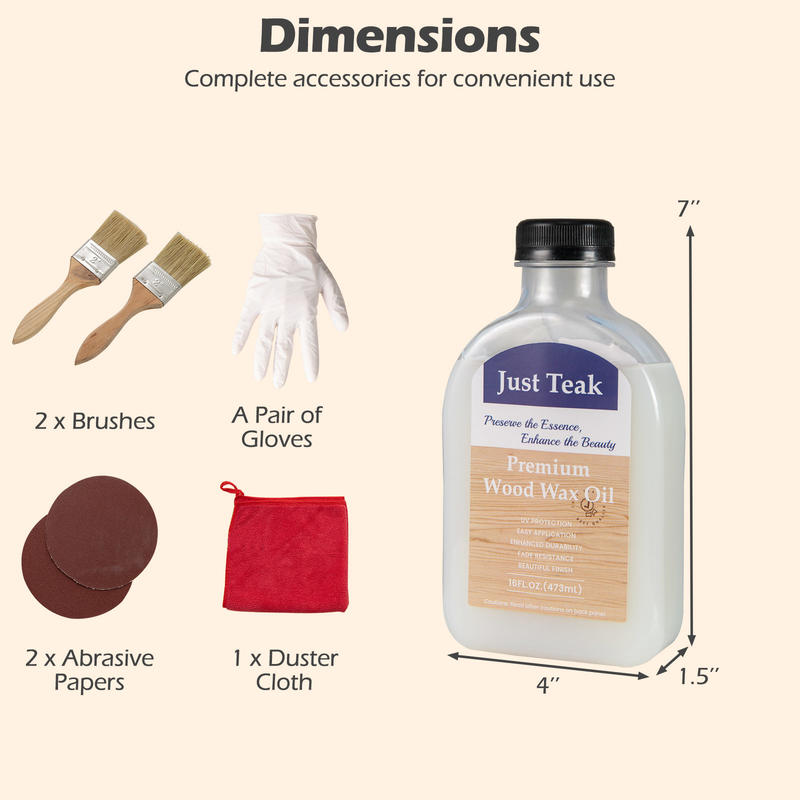 Kit d'entretien pour bois à l' - Outdoor Furniture Oil Teak avis et prix