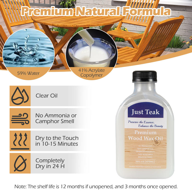 Kit d'entretien pour bois à l' - Outdoor Furniture Oil Teak avis et prix