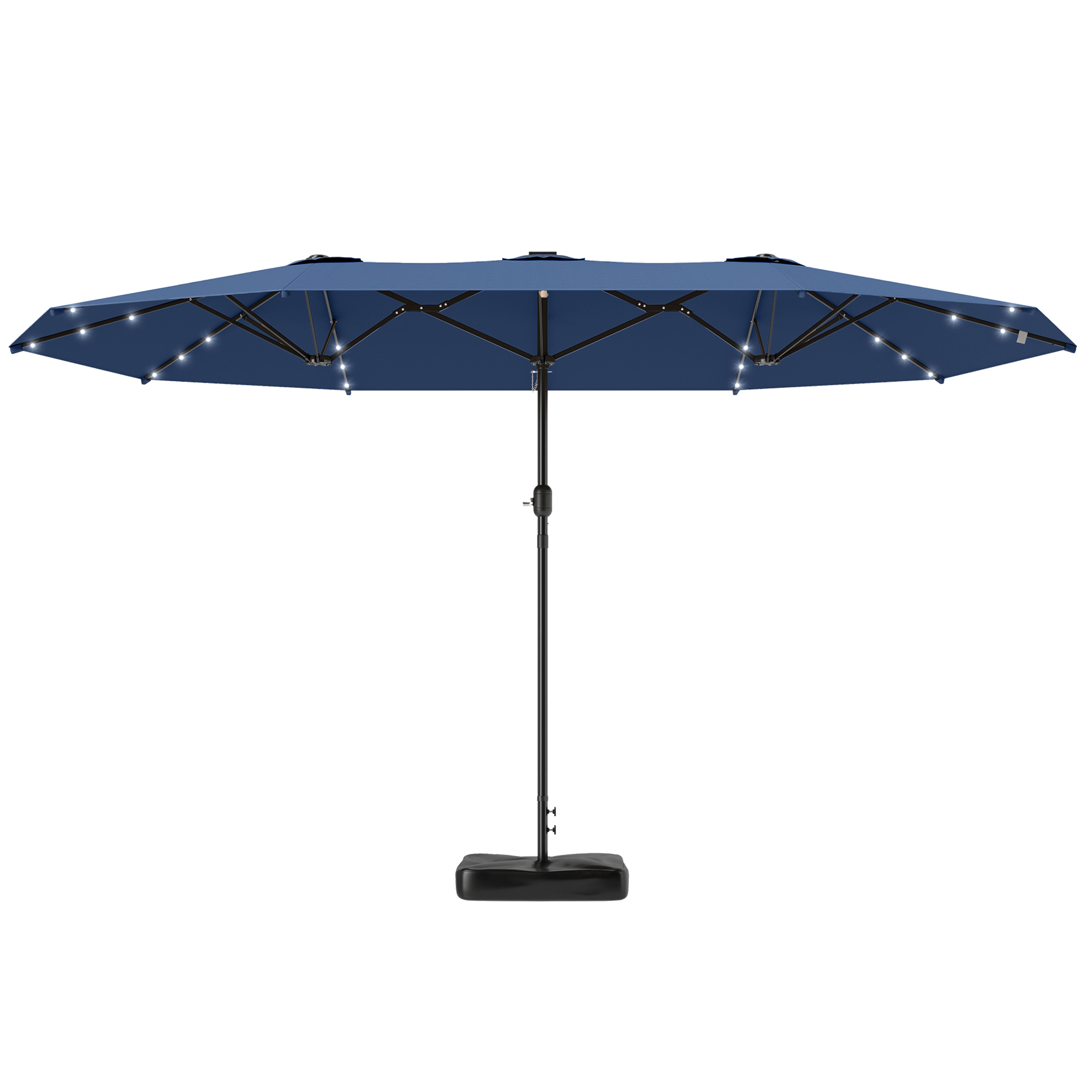 Parasol double face, parasol d - Outdoor Furniture Sunbrella avis et prix