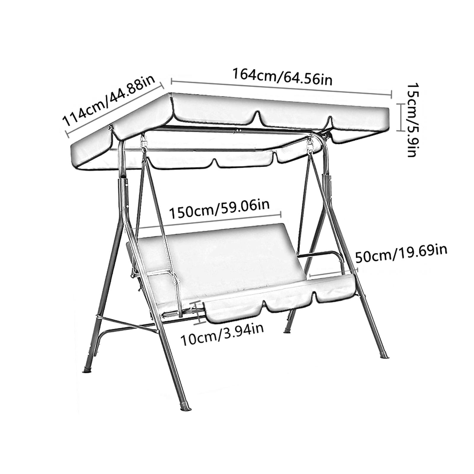Auvent de balançoire de patio  - Outdoor Furniture Deals avis et prix