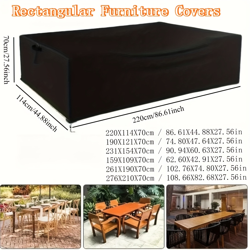 Housses de meubles de patio ex - Outdoor Furniture Deals avis et prix