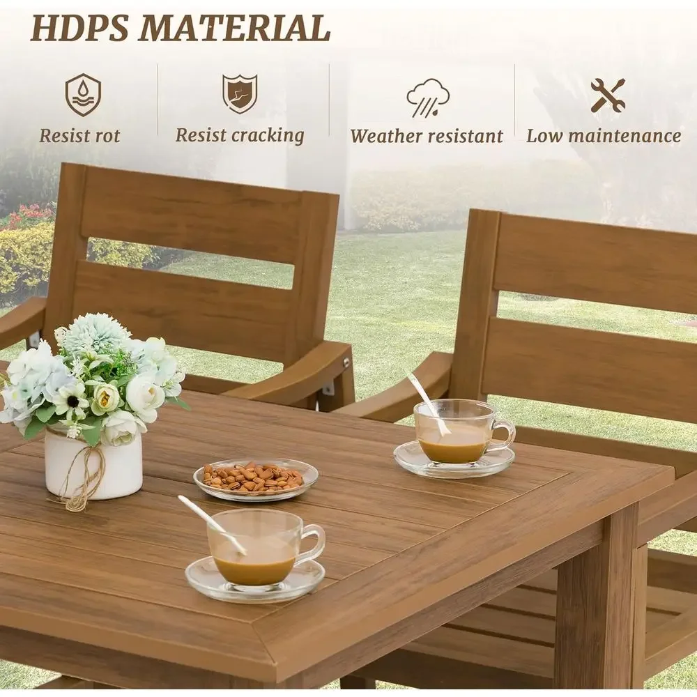 Ensemble de salle à manger d'e - Outdoor Furniture Oil Teak avis et prix