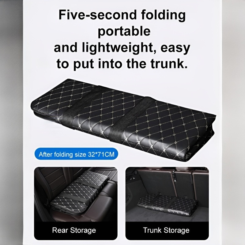 Lit pliable pour siège arrière - Camping Cot Foldable avis et prix
