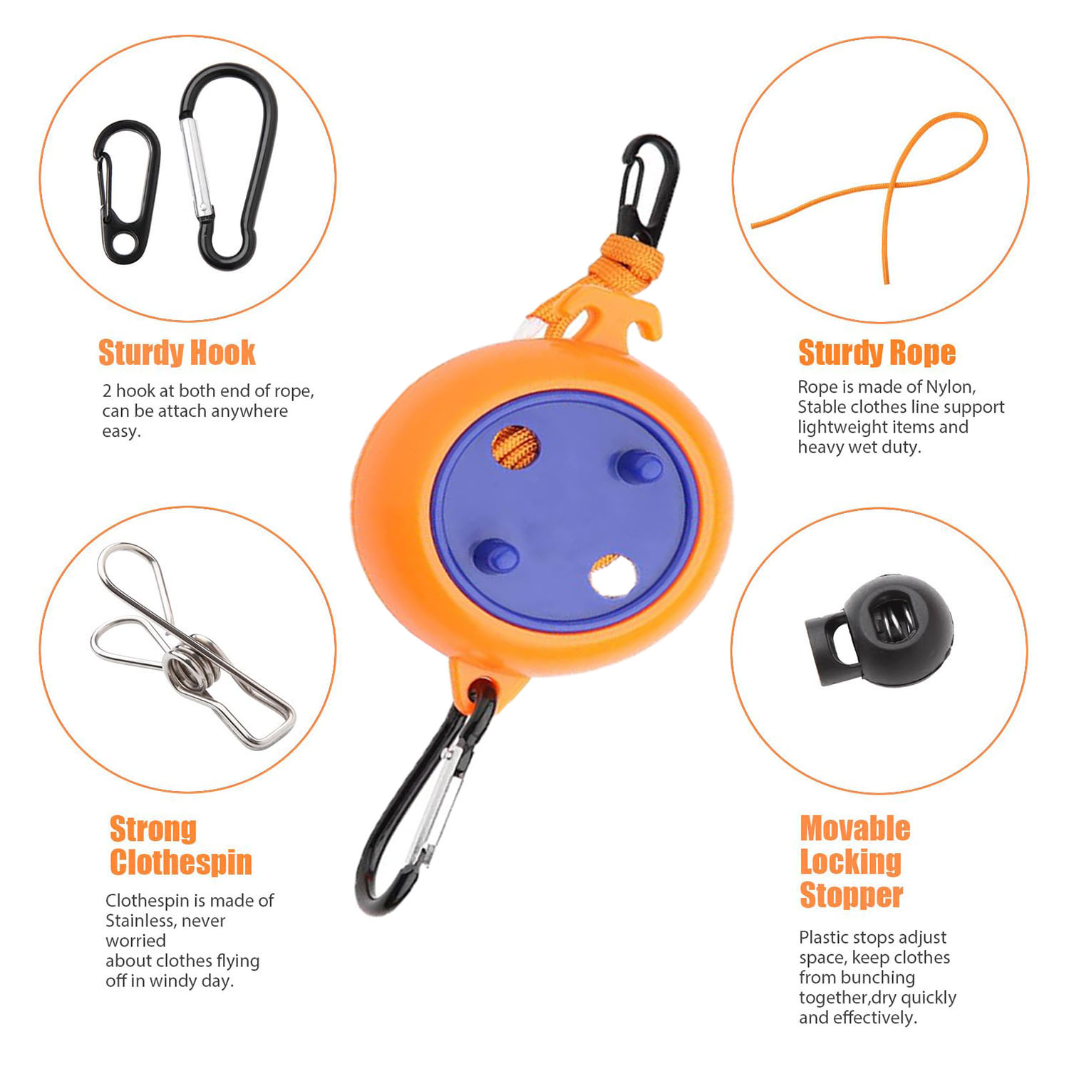 Corde à linge portable pour vo - Outdoor Furniture Rope avis et prix