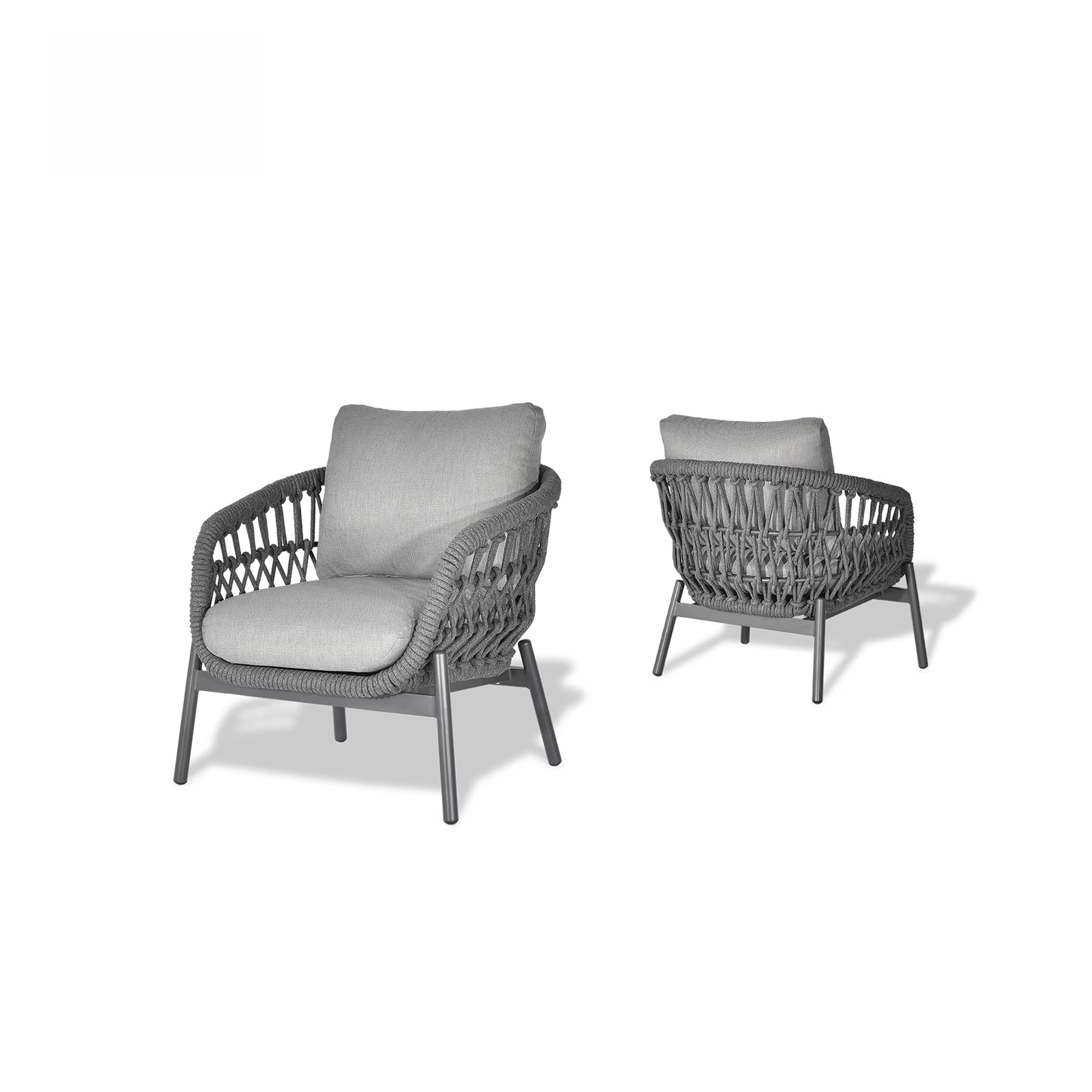 Ensemble de Patio en aluminium - Outdoor Furniture Rope avis et prix