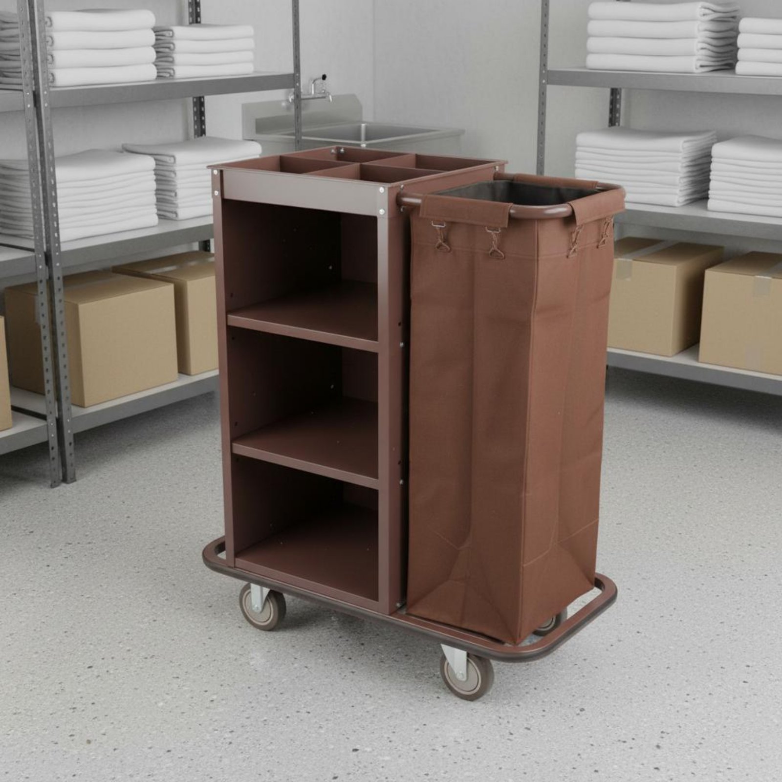 Chariot de linge d'hôtel multi - Outdoor Furniture Glides avis et prix