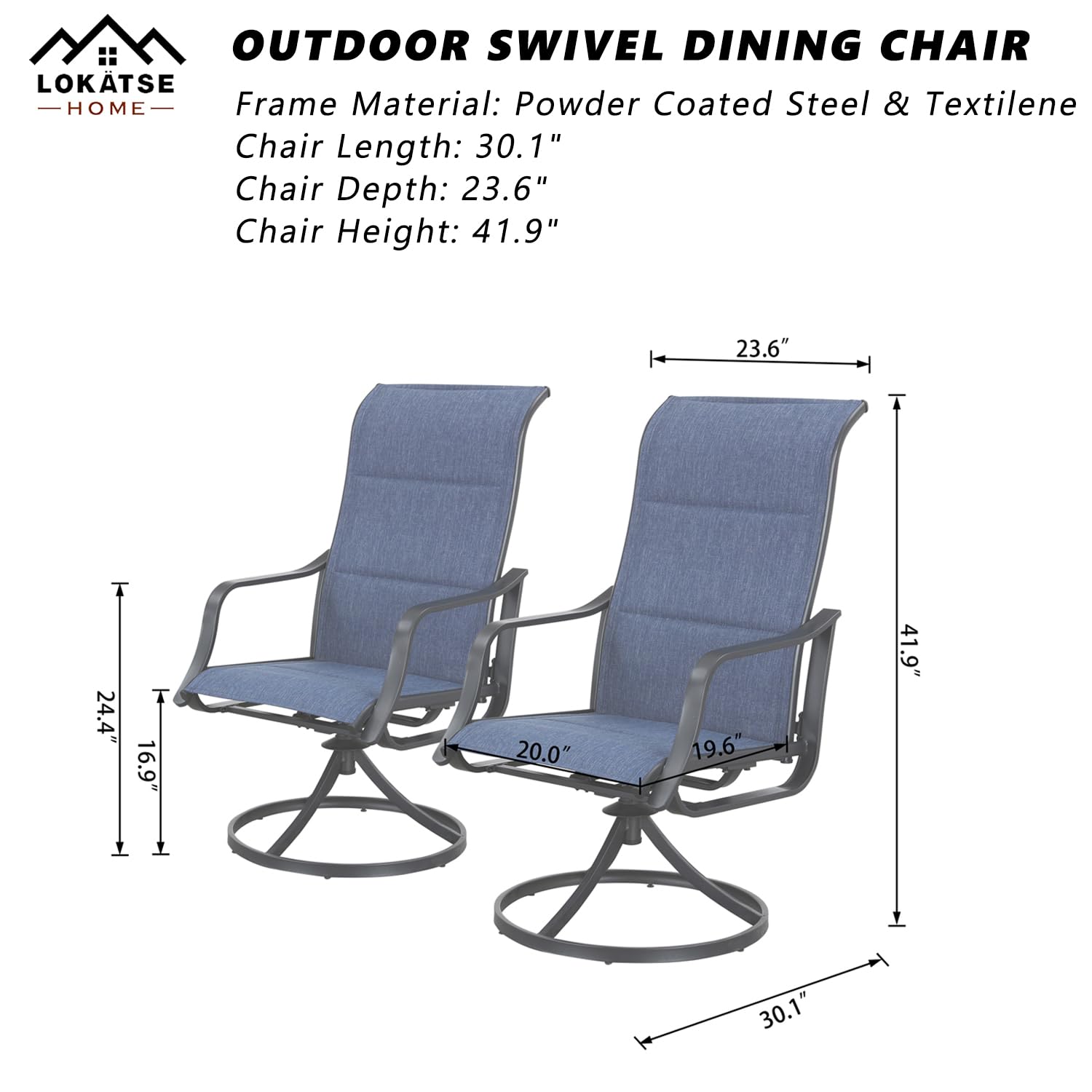 Ensemble de 4 chaises de salle - Deck Chair Lounger avis et prix