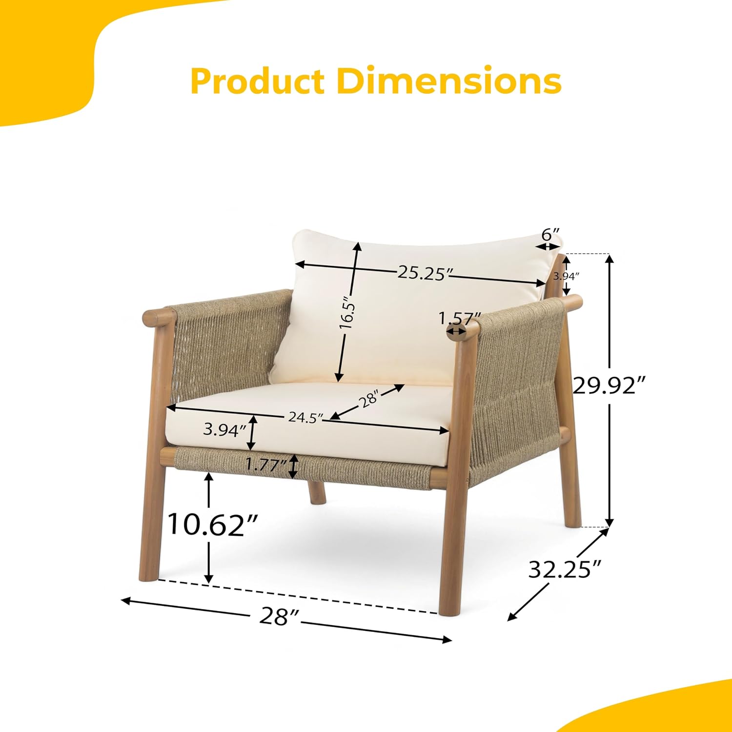Fauteuil d'extérieur en bois m - Deck Chair Lounger avis et prix